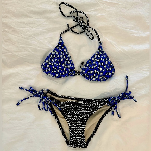 Echo Swim Bikini Top & Bottom XS/S - Picture 1 of 5